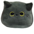 thumbnail image 2 of Peluche de gato negro suave y creativo para el Día del Niño, lindo gato, almohada súper linda para cama, 2 of 6