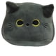 thumbnail image 2 of Peluche de gato negro suave y creativo para el Día del Niño, lindo gato, almohada súper linda para cama, 2 of 6