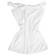 thumbnail image 1 of Bata de baño y vestido con falda para mujer, color blanco, 6 colores, súper suave, toalla de baño envolvente, 1 of 8