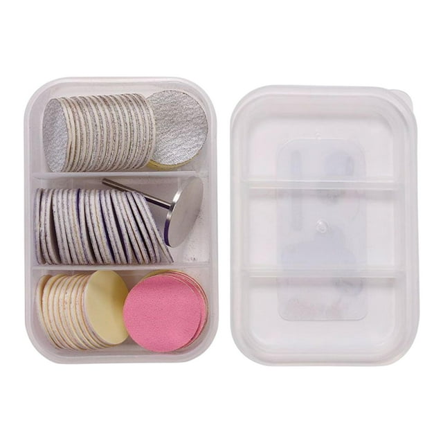 60x Papiers de Ponçage Remplaçables pour la Peau Fêlée Morte Électrique 25mm Coloré 25mm Coloré