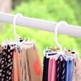 thumbnail image 3 of 1Pc 20 Crochets Rotation Porte-Cravate Réglable Ceinture Foulard Cintre Organisateur, 3 of 10