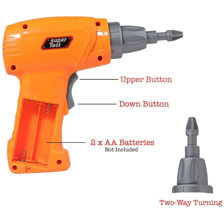 Cordless screwdriver for children