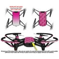 thumbnail image 2 of Skin Decal Wrap 2 Pack for DJI Ryze Tello Drone Smooth Fades White Hot Pink DRONE NOT INCLUDED, 2 of 4