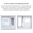 thumbnail image 4 of Lian-Li CS O11DMIV2FW Mini Tour Blanc 2x2.5SSD Ou 2x3.5HDD ATX MATX m-ITX, 4 of 7
