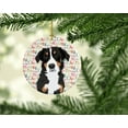 thumbnail image 2 of Bernese Mountain Dog Puppy #2 Christmas Ceramic Ornament 2.8 in x 2.8 in, 2 of 3