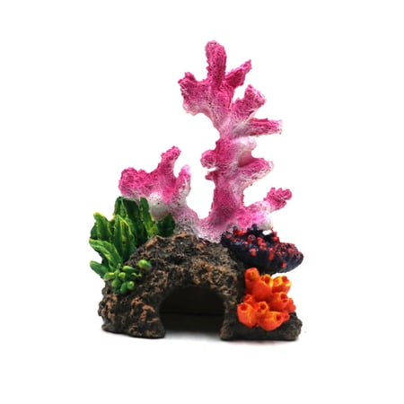 Misright Artificial Corals Reef Safe Decoration Fishtanks Landscape Fish Shelter Cave