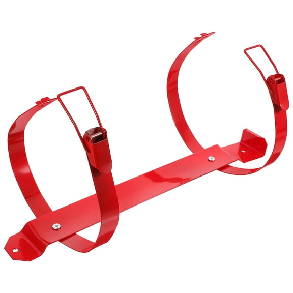 IDEANATEGRATE 1Set Fire Extinguisher Mounting Bracket Adjustable for Wall Mount 13.1X5.5X5.5in