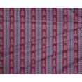 thumbnail image 4 of oneOone Polyester Lycra Tissu Stripe & Tourbillon Ikat Tissu Imprimé 1 Yard 56 Inch Wide, 4 of 4