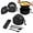 Black, variant on Ramen Bowl Set, 2026 New with Lid, Handles, Strainer, Spoon, Chopsticks & Fork, Dishwasher Safe College Dorm & Apartment Essentials