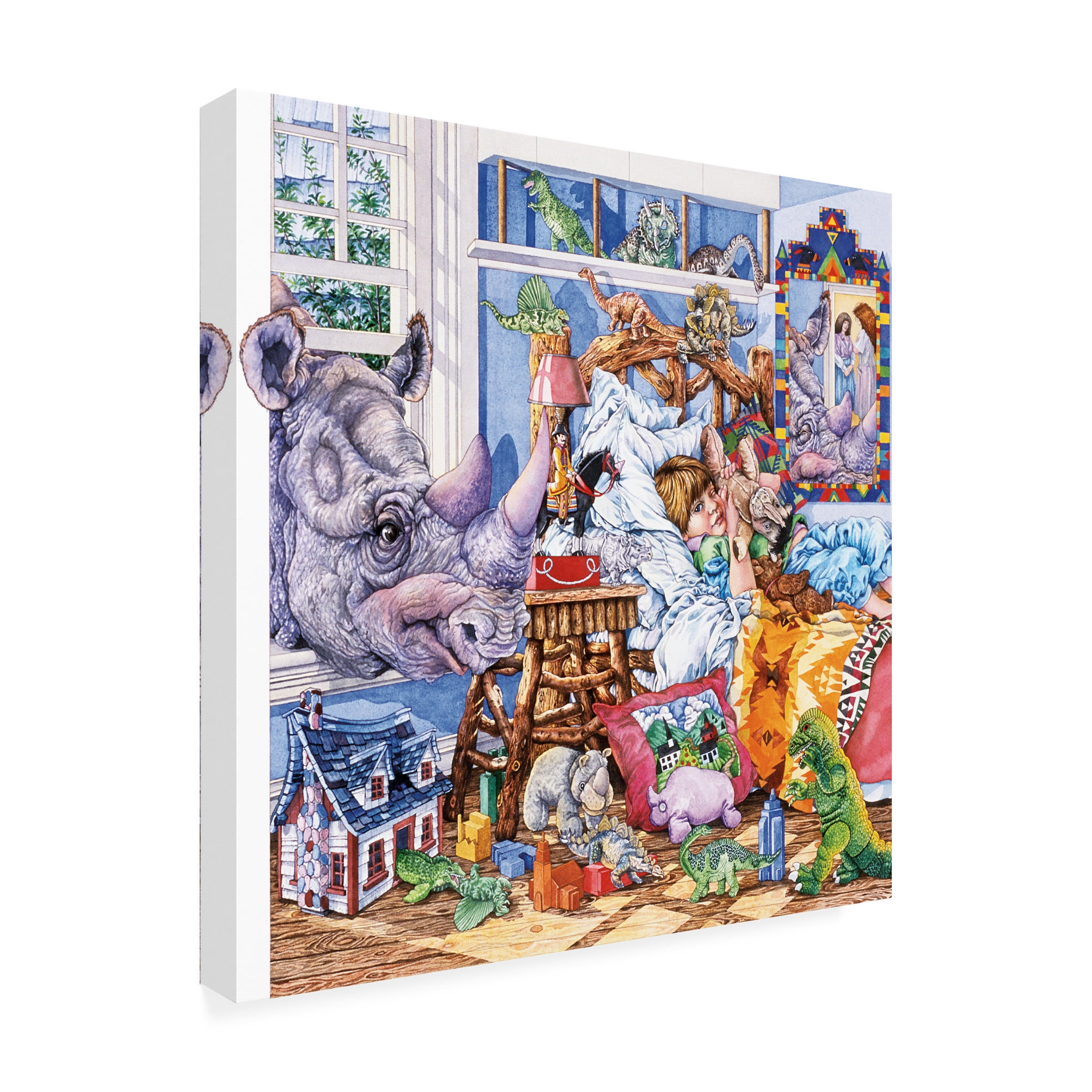 Wendy Edelson 'Childs Room' Canvas Art