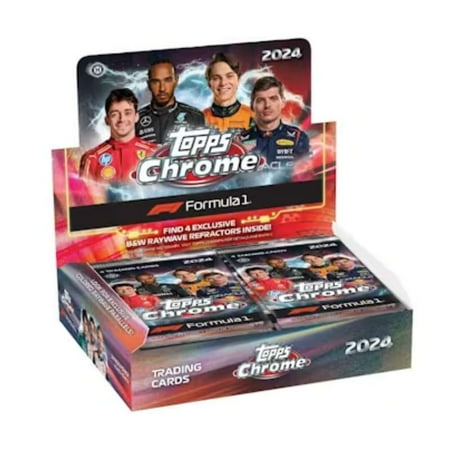 2024 Topps Chrome Formula 1 F1 Racing Qualifying Lap Box
