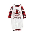 thumbnail image 2 of BblyThe Christmas Family Pajamas, Color Matching Classic Crew Neck Casual Style Holiday Clothing Set, 2 of 8