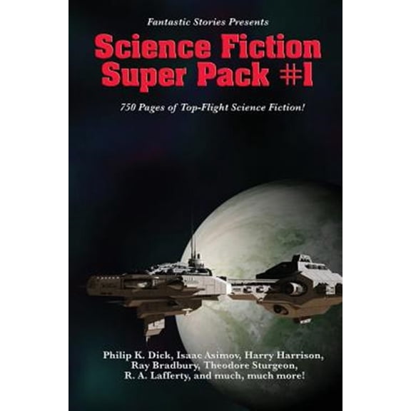 Pre-Owned Fantastic Stories Presents: Science Fiction Super Pack #1 (Paperback) by Issac Asimov, Ray Bradbury, Philip K Dick