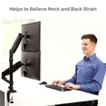 thumbnail image 2 of Platinum Series Dual Stacking Monitor Arm, 2 of 5