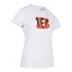 thumbnail image 3 of NFL Playera Aficionado Básica Cincinnati Bengals Blanco para Mujer, Talla Mediana, 3 of 5