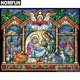 thumbnail image 1 of HOMFUN-pintura de diamante 5D DIY "Jesús religioso", cuadrados o redondos de imitación bordado de diamantes, estilo punto de cruz 5D, decoración del hogar, A00856, 1 of 3