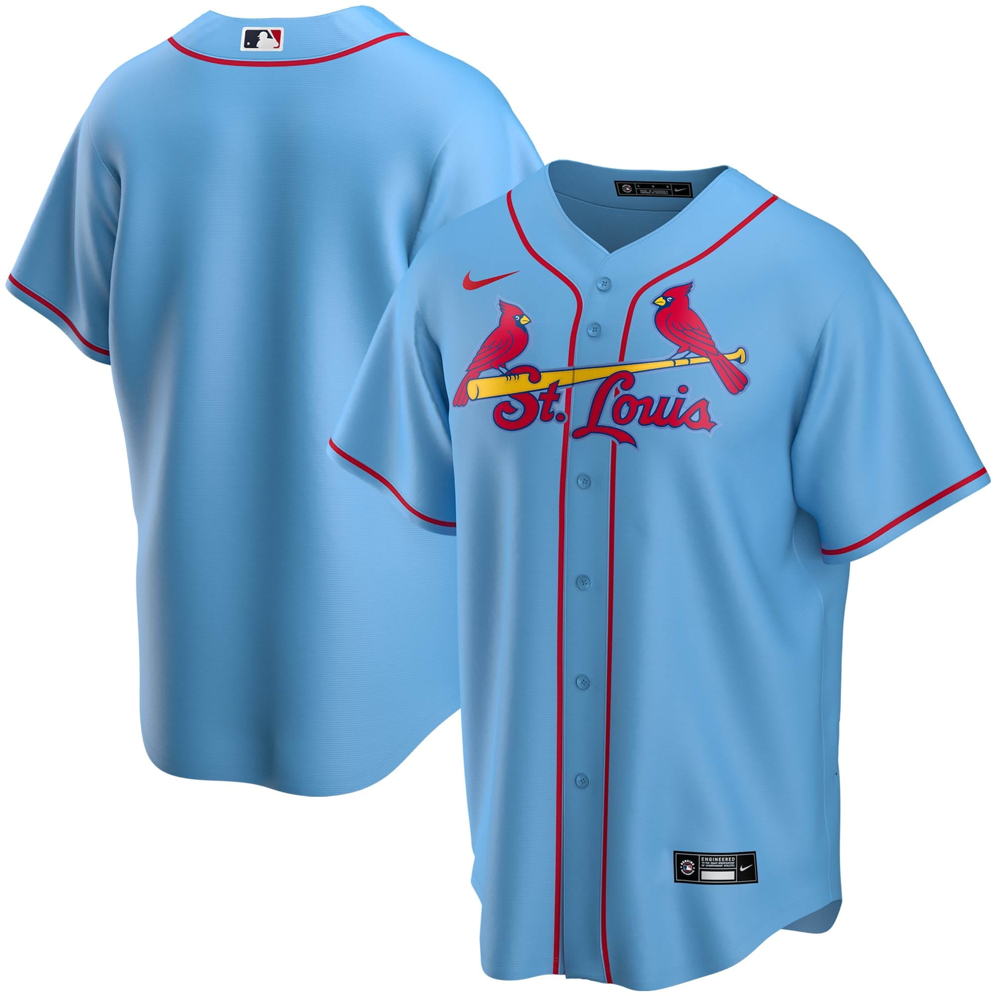 powder blue cardinals jersey