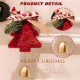 thumbnail image 2 of Dalrosia 6PCS Christmas Tree Decorations with Star Bells, 2024 New Christmas Tree Ornaments, Plush Christmas Tree Pendant,for Christmas Party and Holiday Decoration, 2 of 3