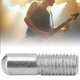 thumbnail image 1 of 12 Uds tornillos de guitarra eléctrica accesorios de sujetadores de Panel de pastilla única de acero plateado, 1 of 10
