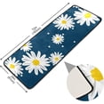 thumbnail image 2 of Kitchen Rugs and Mats Non-Skid Washable Runner Rugs White Little Daisy Polka Dots Long 72x24 inch for Floor Cushioned Hallway Entryway Indoor 2x6, 2 of 7