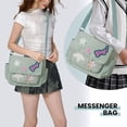 thumbnail image 2 of wefenad Bolso de hombro portátil con diseño de estrella de lona Laru-8, 2 of 3