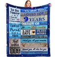 thumbnail image 1 of LHSHID Happy 9th Birthday Gift Throw Blanket 9th Birthday Decorations for Girls 9 Year Old Girl Boy Gifts for Birthday Boy Girl 9 Years Old Gift Ideas Birthday Party Decorations 50"x60", 1 of 7