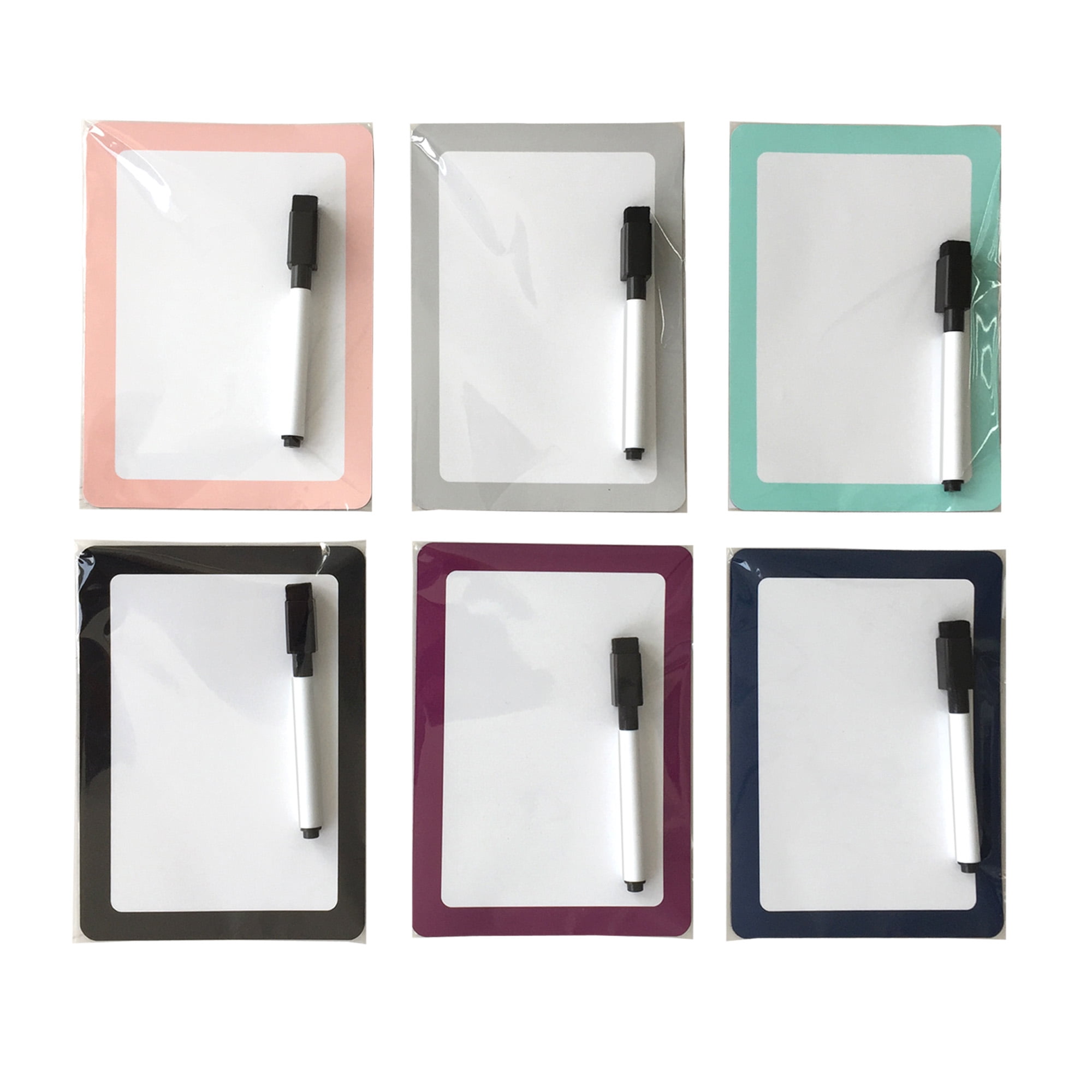 Pen + Gear Dry Erase Board, 5" x 7", Assorted Colors Walmart