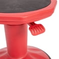 thumbnail image 4 of Flash Furniture Carter Adjustable Height Active Learning Stool For Classrooms, Backless Wobble Stool With 360-Degree Swivel, 14"" - 18"" H, Red, 4 of 5