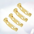 thumbnail image 3 of KAKOWELY safety pin 200pcs 2cm Golden Brooch Pin Bar Clasp Brooch Safety for Craft Jewelry DIY Making0.79"X0.2"X0.2", 3 of 4