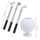 thumbnail image 5 of Soporte para bolígrafo de golf Yashi mini soporte de escritorio con 3 bolígrafos de golf, 5 of 5