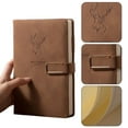 thumbnail image 3 of CSChome Faux Leather Notebook Student Notebook: 416-Page Super Thick, Faux Leather Business Notebook, Waterproof & Scratch-Proof, 3 of 6