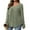 Green, variant on Mint Green Blouse Tops for Women Long Sleeve Going Out Fashion Plus Size Teacher Shirts for Women V-Neck Blouse