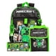 thumbnail image 1 of Set de mochilas Minecraft Kids School con lonchera, 5 piezas, 1 of 8