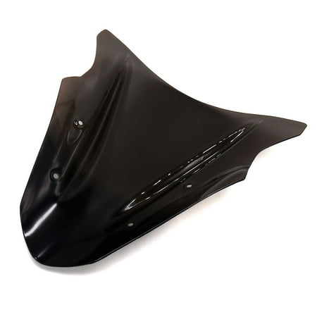 Tea Black ABS Plastic Motorcycle Windshield Windscreen For Kawasaki ER-6F  ER650F