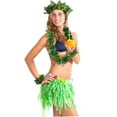 thumbnail image 4 of Artificial Flowers 4pc Set Headband Wristbands Necklace Bracelet Perfect For Be, 4 of 4