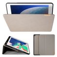 thumbnail image 3 of LAUT "Prestige" iPad 7G|8G|9G (10.2") Protective Case | Sleek, Modern & Slim 360° Protection | Two Stand Angles | Apple Pencil charge & sync compatible | Rich faux leather (Taupe), 3 of 3