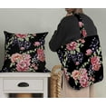 thumbnail image 5 of Soimoi Rayon Fabric Leaves & Peony Floral Print Fabric by Yard 42 Inch Wide, 5 of 5