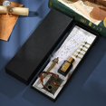 thumbnail image 1 of 30-piece set (H7*2) Pluma estilográfica clásica Retro, juego de botellas de tinta para escritura, estilo europeo antiguo, caja de regalo, 1 of 2