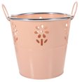 thumbnail image 6 of FRCOLOR Large Plant Pot Tin Flower Pot 16.00X14.50X11.00CM Khaki, 6 of 7