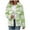 Light Green, variant on Womens Jackets Warm Winter Casual Button Down Stand Collar Long Sleeve Shaggy Outwear Coats Pink, S