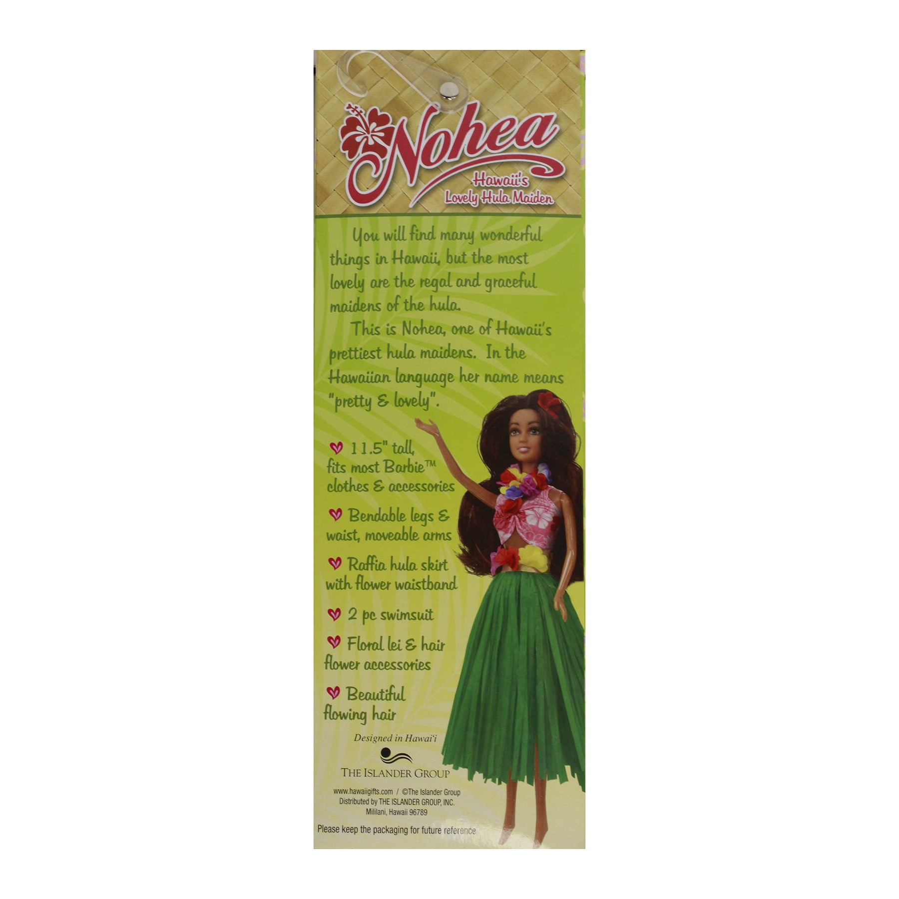 Hawaiian Hula Dancing Barbie Doll Souvenir Toy - Walmart.com