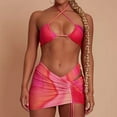 thumbnail image 2 of KaLI_store Womens Swimsuits Women's Triangle Bikini Set Two Piece Bathing Suit Cute Cheeky Swimsuit A,S, 2 of 5