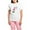 With Pink Camo Pant, variant on - Christmas Flamingo Women's Light Pajamas - Women's Short Sleeve Print T-Shirt and Pants Light Cotton Pajama Set