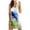 Green, variant on Ecqkame Summer Dresses for Women 2023 Casual Loose Summer Floral Printed Tank Dress Hollow Out Beach Sundress Sleeveless Dresses Green S
