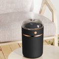 thumbnail image 5 of Ovzne Portable Desk Humidifier - 9.5X7Cm Cool Mist 200Ml Usb Small Humidifier With Colorful Night Light, For Home, Bedroom, Office Plants, Low Noise, 5 of 8