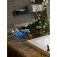 thumbnail image 2 of Dale Tiffany Spotted Duck Handcrafted Art Glass Figurine, 2 of 3