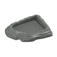 thumbnail image 3 of Baños para reptiles, alimento para reptiles, agua realista para tortugas, terrarios para ranas, gris, 3 of 9