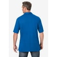 thumbnail image 2 of KingSize Men's Big & Tall Shrink-Less Lightweight Polo, 2 of 5