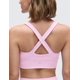 thumbnail image 4 of Top Deportivo CRZ YOGA Butterluxe Escote en V con Espalda Cruzada Rosa XL, 4 of 5