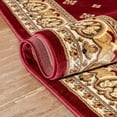 thumbnail image 6 of Well Woven Barclay Hudson Terrace Transitional Oriental Border Red 6'7'' x 9'6'' Area Rug, 6 of 9